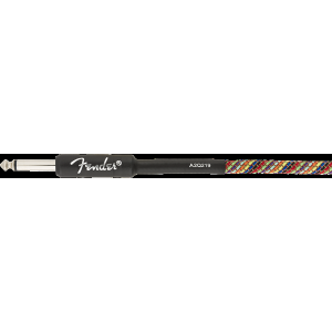Fender Festival cavo strumento diritto/diritto 3 Mt Pure Hemp Rainbow