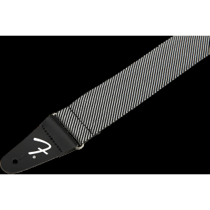 FENDER Modern Tweed Strap White/Black 2"