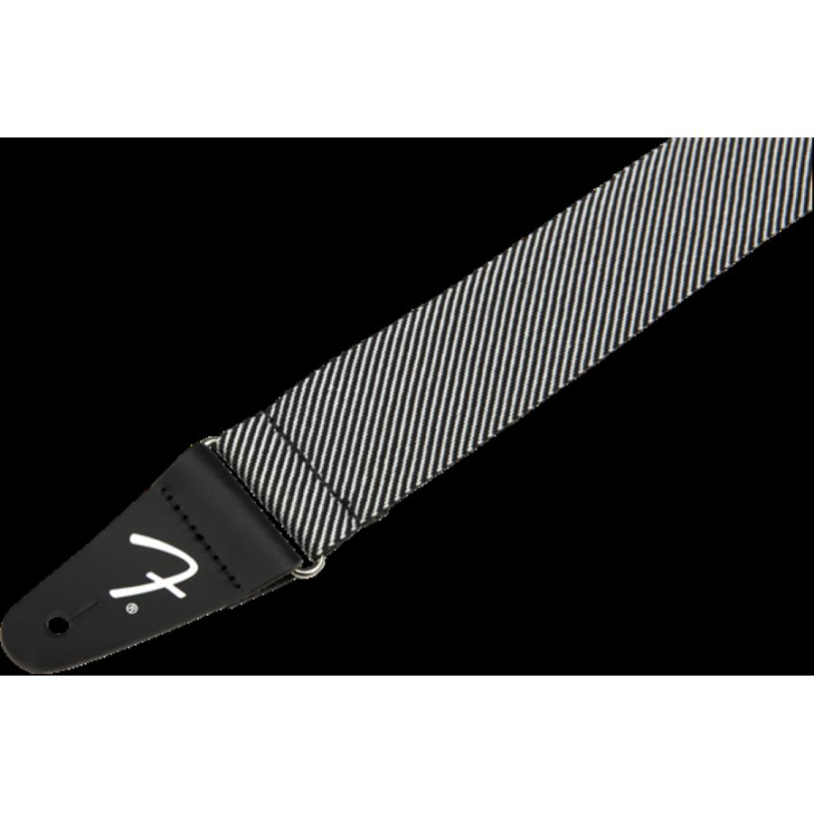 FENDER Modern Tweed Strap White/Black 2"