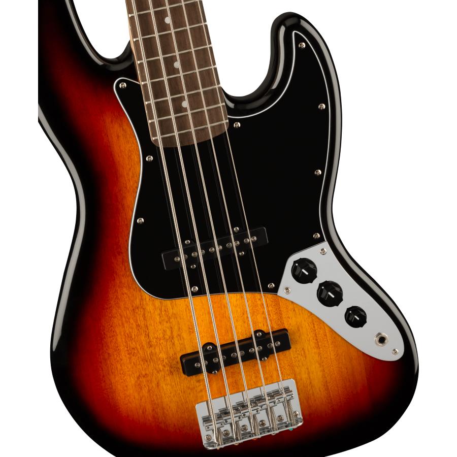 Affinity Jazz Bass V Laurel Fingerboard Black Pickguard 3-Color Sunburst
