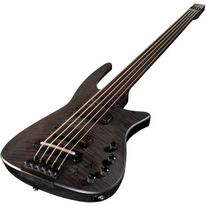 NS DESIGN CR5 Radius Bass 5 Fretless Charcoal Satin