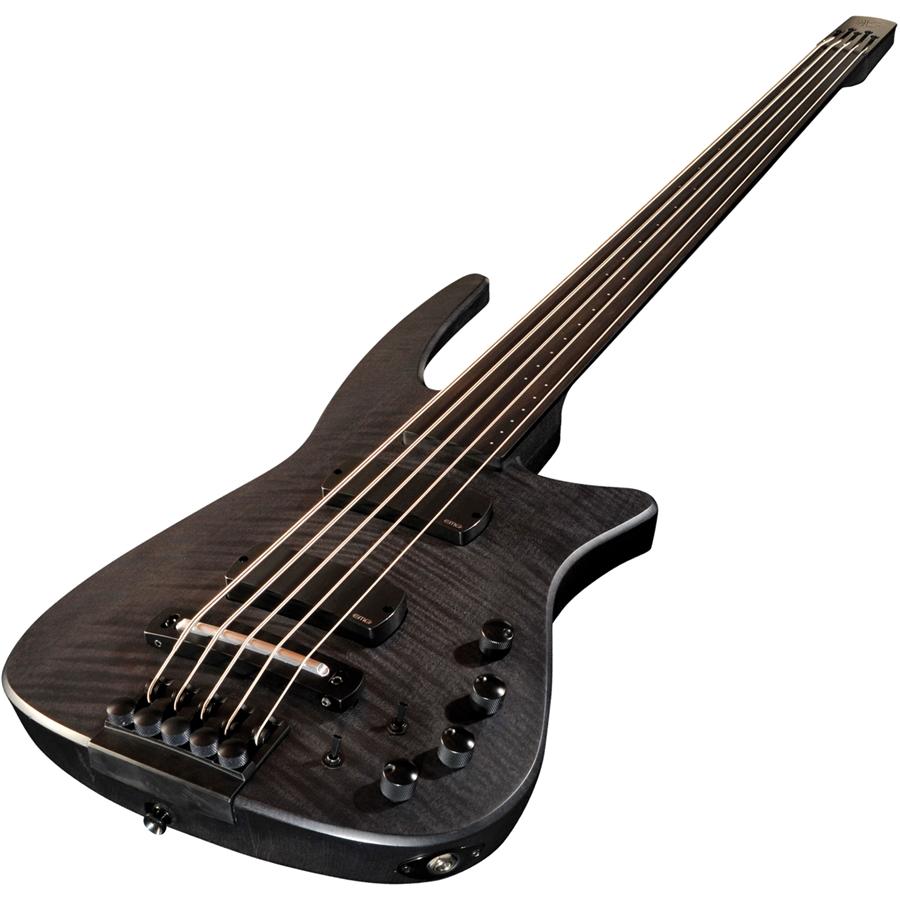 NS DESIGN CR5 Radius Bass 5 Fretless Charcoal Satin