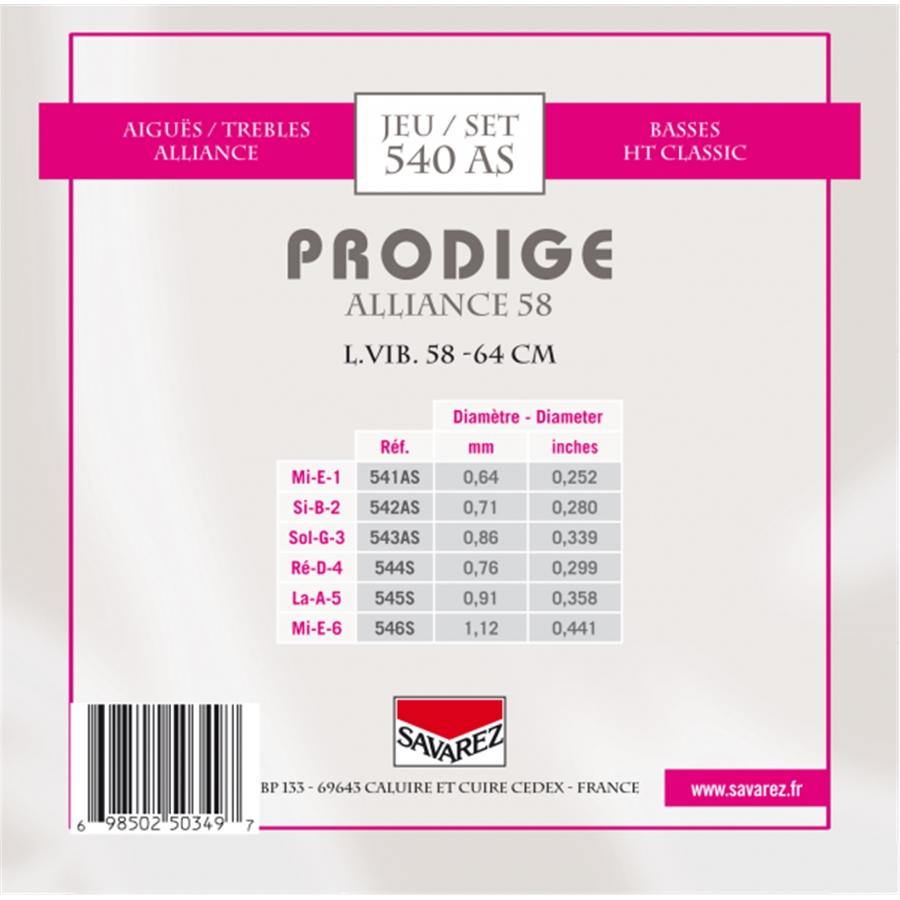 Savarez 540AS Set corde