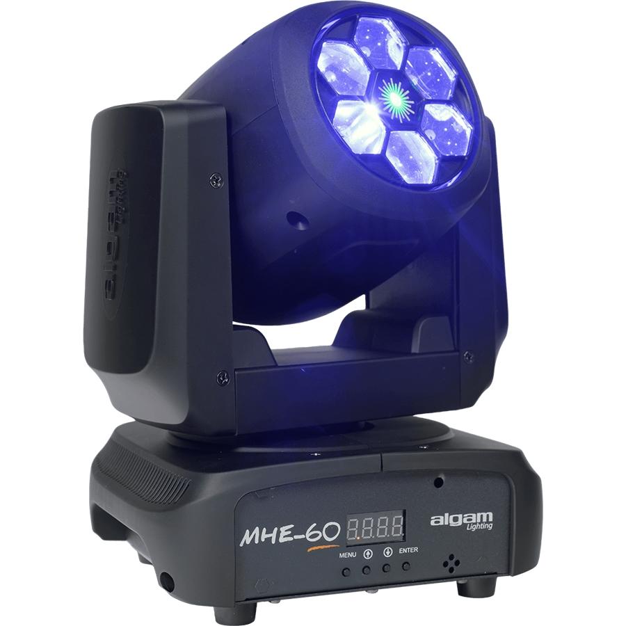 Algam Light MHE60 WASH Testa Mobile 60W + Laser