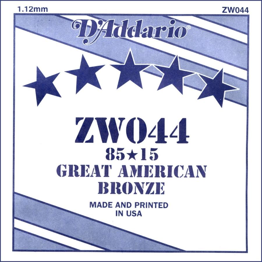 D'Addario 80/15 BRONZE WOUND ZW044