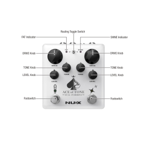 NUX VERDUGO ACE OF TONE NDO-5 effetto pedale