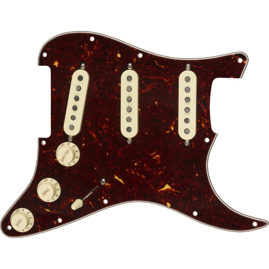 FENDER Pre-Wired Strat Pickguard Custom Shop Texas Special SSS