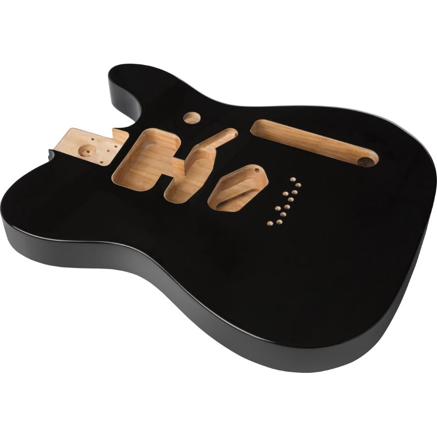 FENDER body deluxe tele alder blk