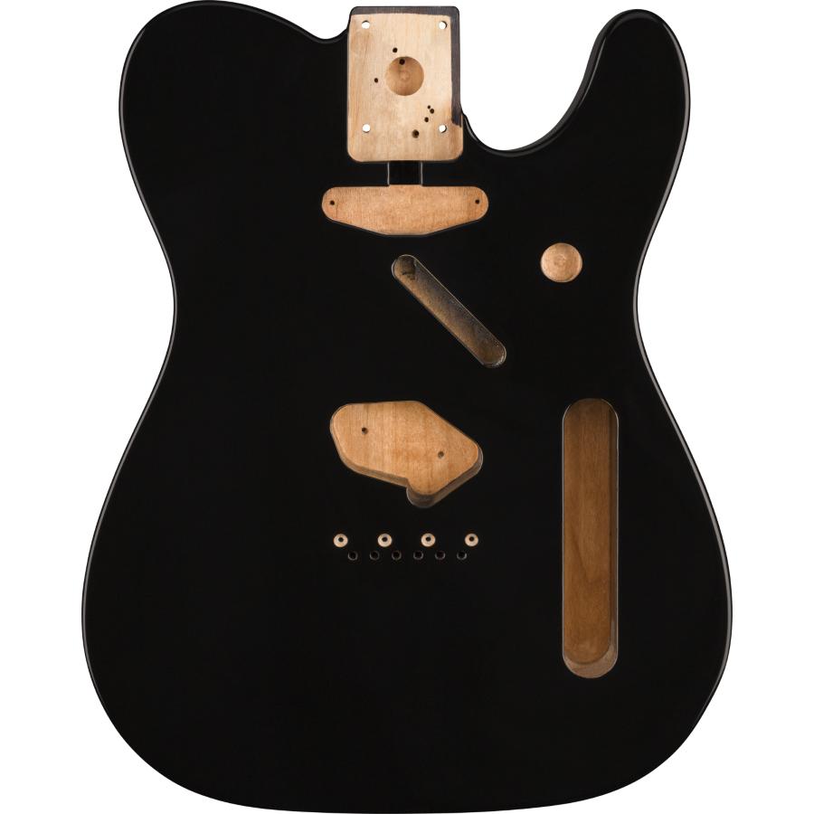 FENDER body aldr tele vin br blk