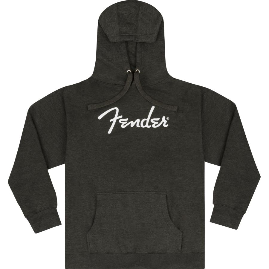 FENDER Felpa Con Cappuccio Spaghetti Logo Grigio  XXL