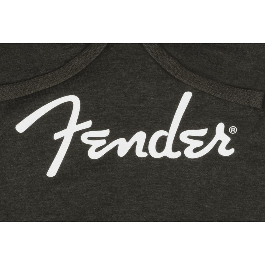 FENDER Felpa Con Cappuccio Spaghetti Logo Grigio  XXL