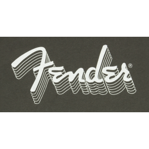 FENDER Reflective Ink T-Shirt Charcoal XL