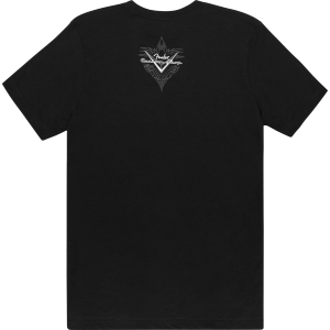 FENDER Custom Shop Pinstripe T-Shirt Black M