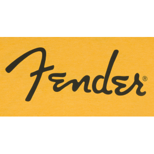 FENDER Spaghetti Logo T-Shirt Butterscotch Blonde S
