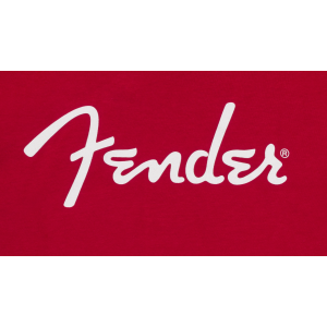 FENDER Spaghetti Logo T-Shirt Dakota Red XL