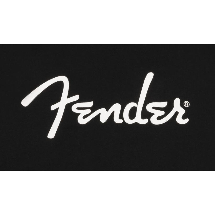 FENDER Spaghetti Logo Long-Sleeve T-shirt Black L