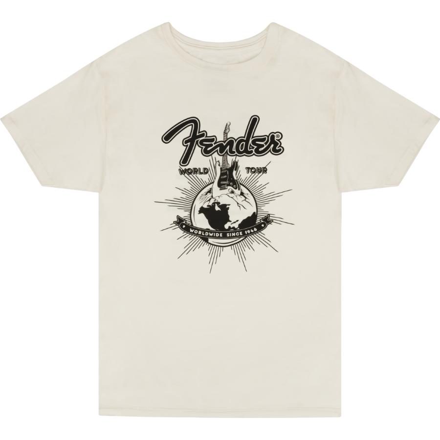 FENDER World Tour T-Shirt Vintage White M