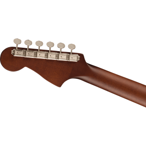 FENDER Malibu Player Walnut White Fiesta Red