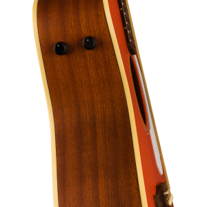 FENDER Malibu Player Walnut White Fiesta Red