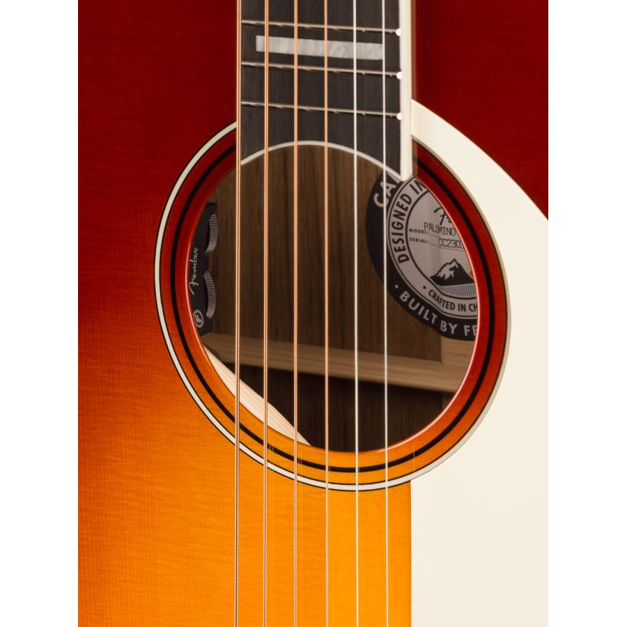 FENDER Palomino Vintage Ovangkol Aged White Sienna Sunburst
