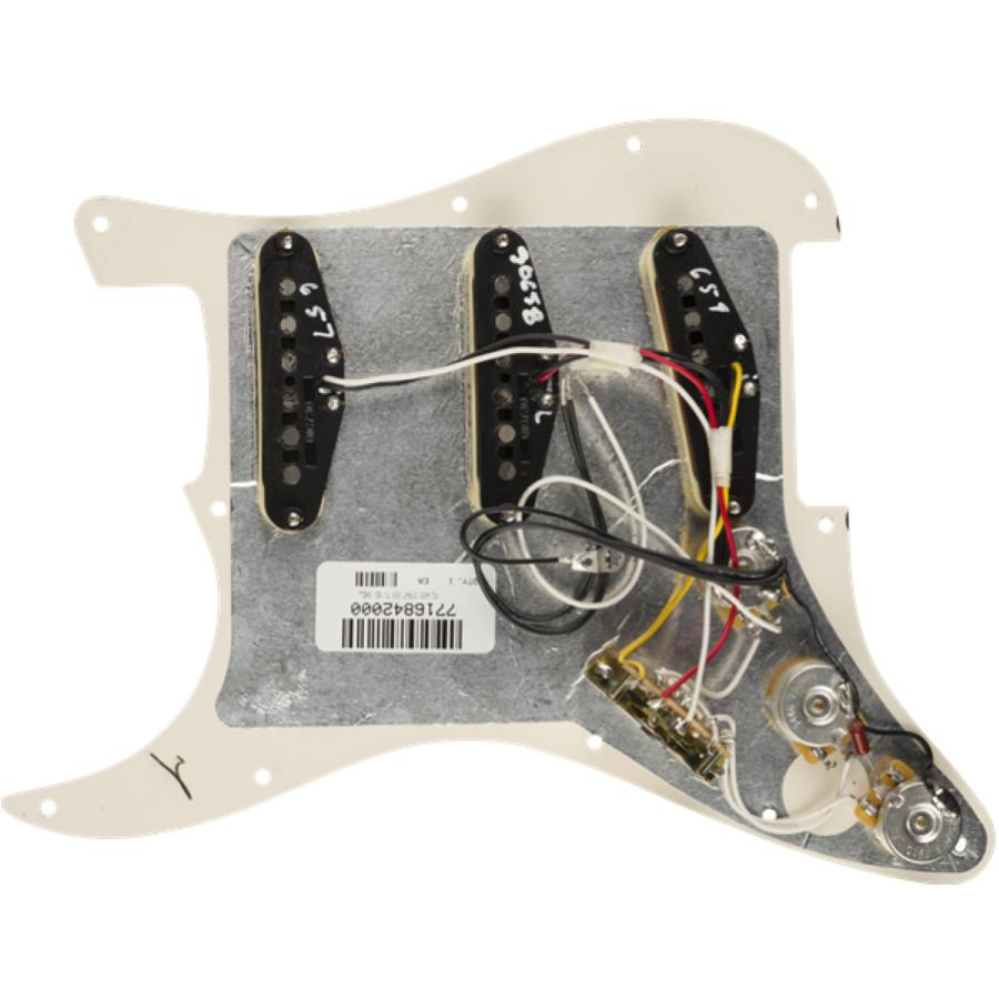 FENDER Pre-Wired Strat Pickguard Tex-Mex SSS Tortoise Shell 11 Hole PG
