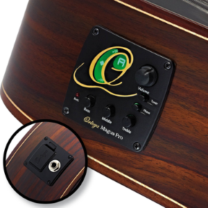 ORTEGA RCE158SN chitarra elettroacustica corde nylon