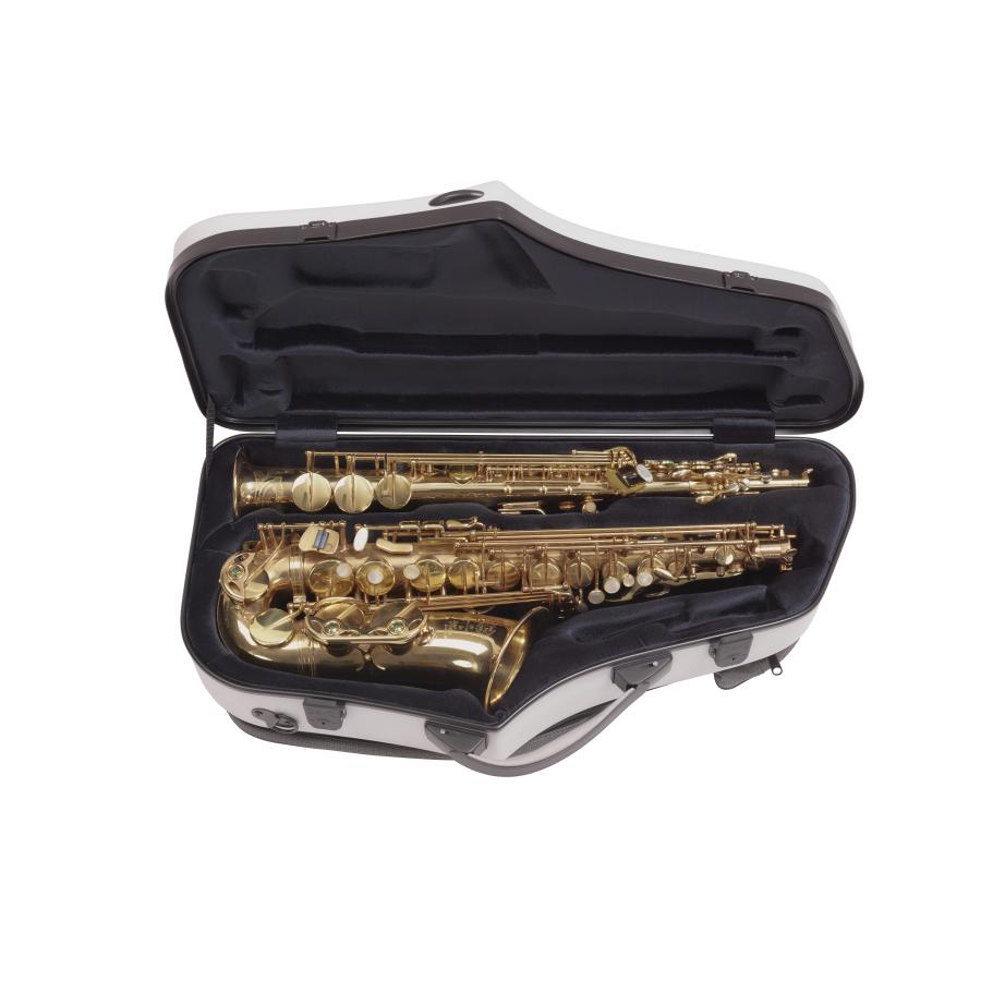 BAM 4120XLGC custodia hightech sax alto e soprano light grey