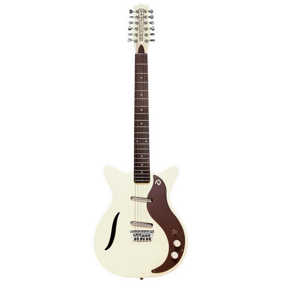 DANELECTRO VINTAGE 12STR VINTAGE WHITE chitarra elettrica 12 corde