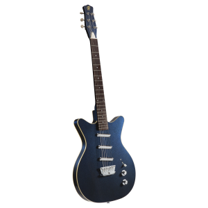 DANELECTRO 59 TRIPLE DIVINE BLUE METALLIC chitarra elettrica