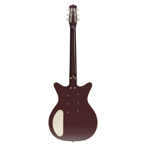 DANELECTRO 59 TRIPLE DIVINE DARK BURGUNDY chitarra elettrica
