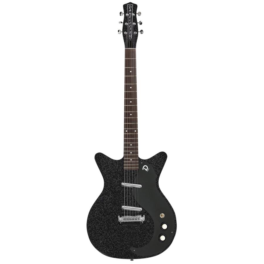 DANELECTRO BLACKOUT 59 BLACK METALFLAKE chitarra elettrica