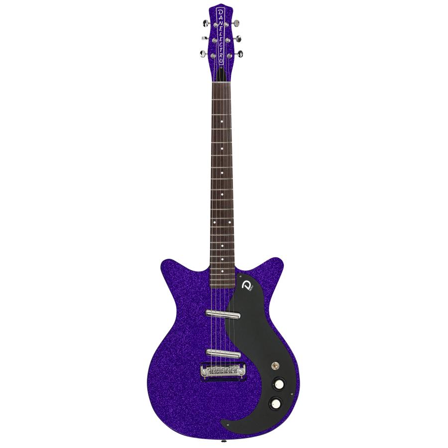 DANELECTRO BLACKOUT 59 PURPLE METALFLAKE chitarra elettrica
