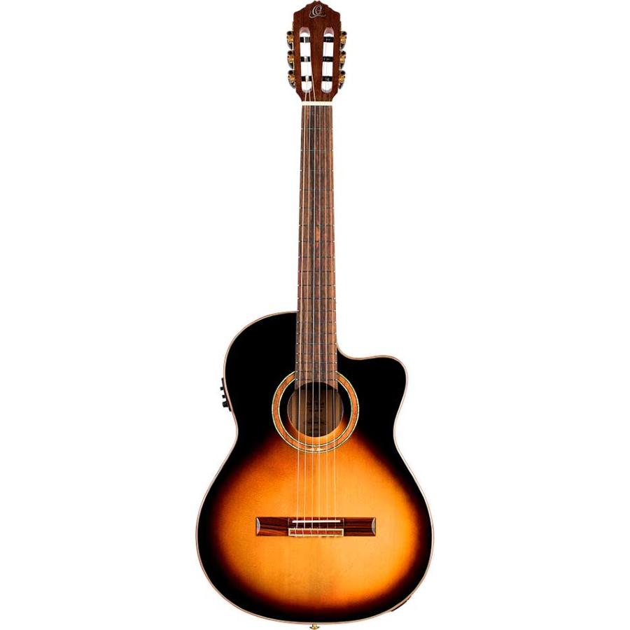 ORTEGA RCE158SN-TSB chitarra elettroacustica corde nylon