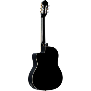 ORTEGA RCE141BK chitarra elettroacustica corde nylon