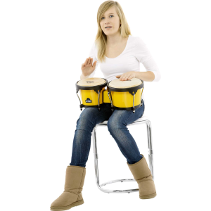 NINO PERCUSSION NINO17Y-BK bongos