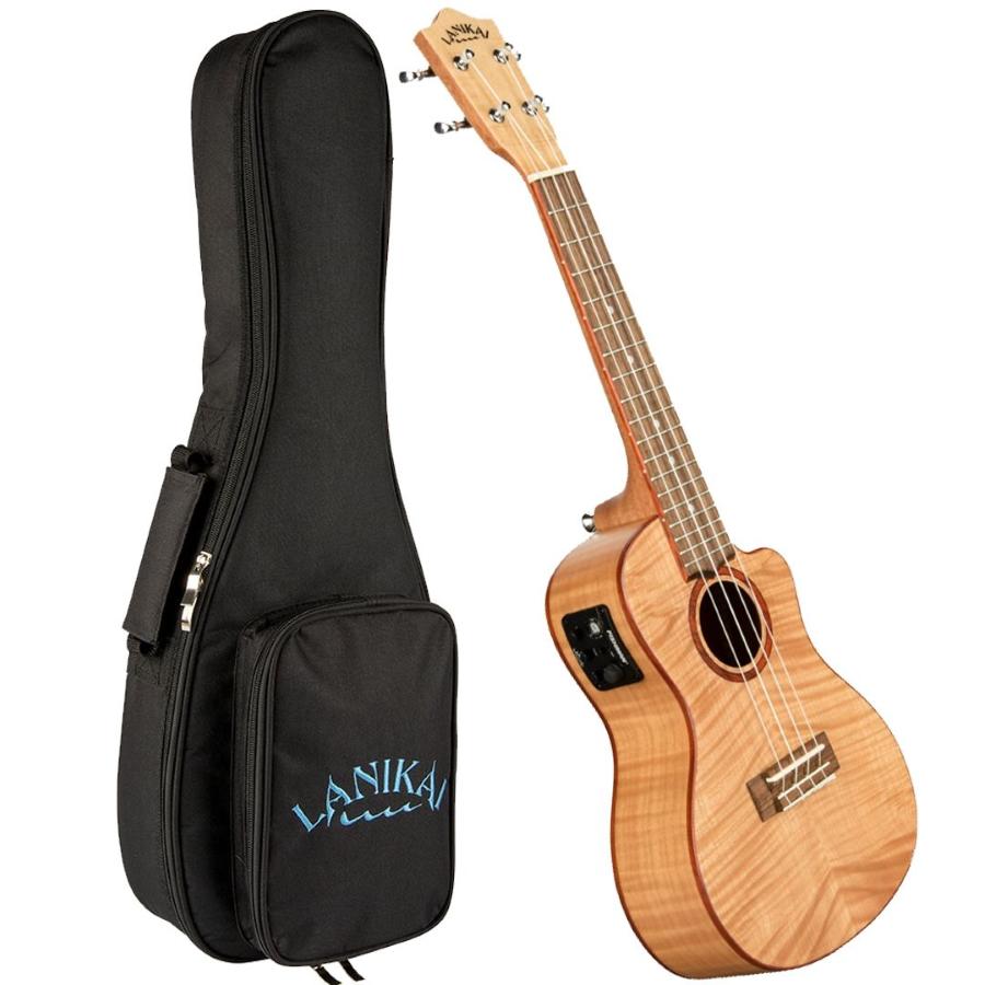 LANIKAI FM-CEC CONCERT FLAME MAPLE CON PREAMP ukulele