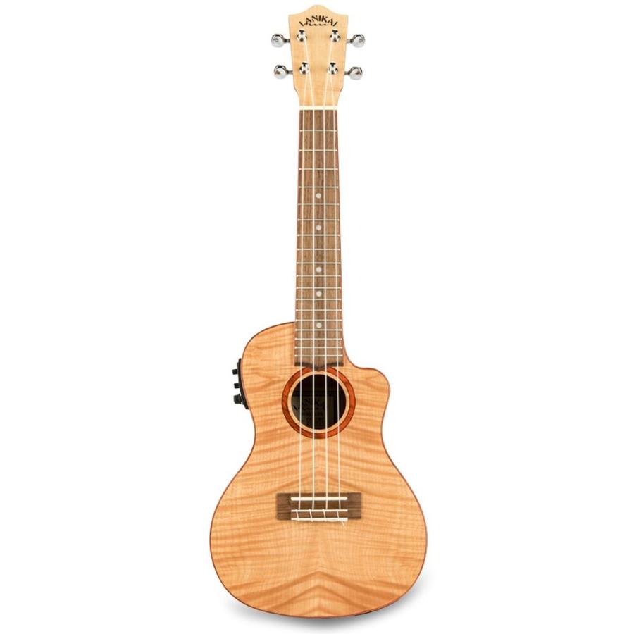 LANIKAI FM-CEC CONCERT FLAME MAPLE CON PREAMP ukulele
