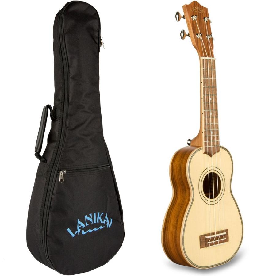LANIKAI SPST-S SOPRANO CON TOP IN ABETE ROSSO ukulele