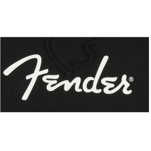 FENDER Felpa Con Cappuccio Logo Nero XL