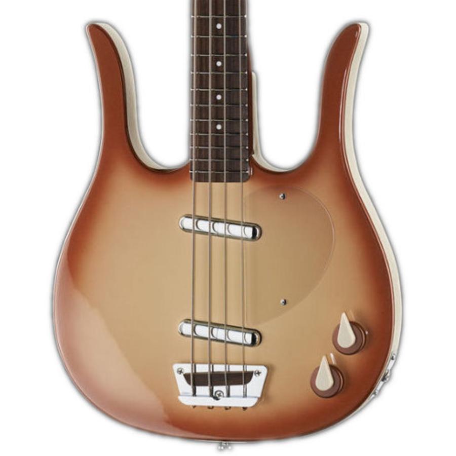 DANELECTRO 58 Longhorn Bass Copper Burst