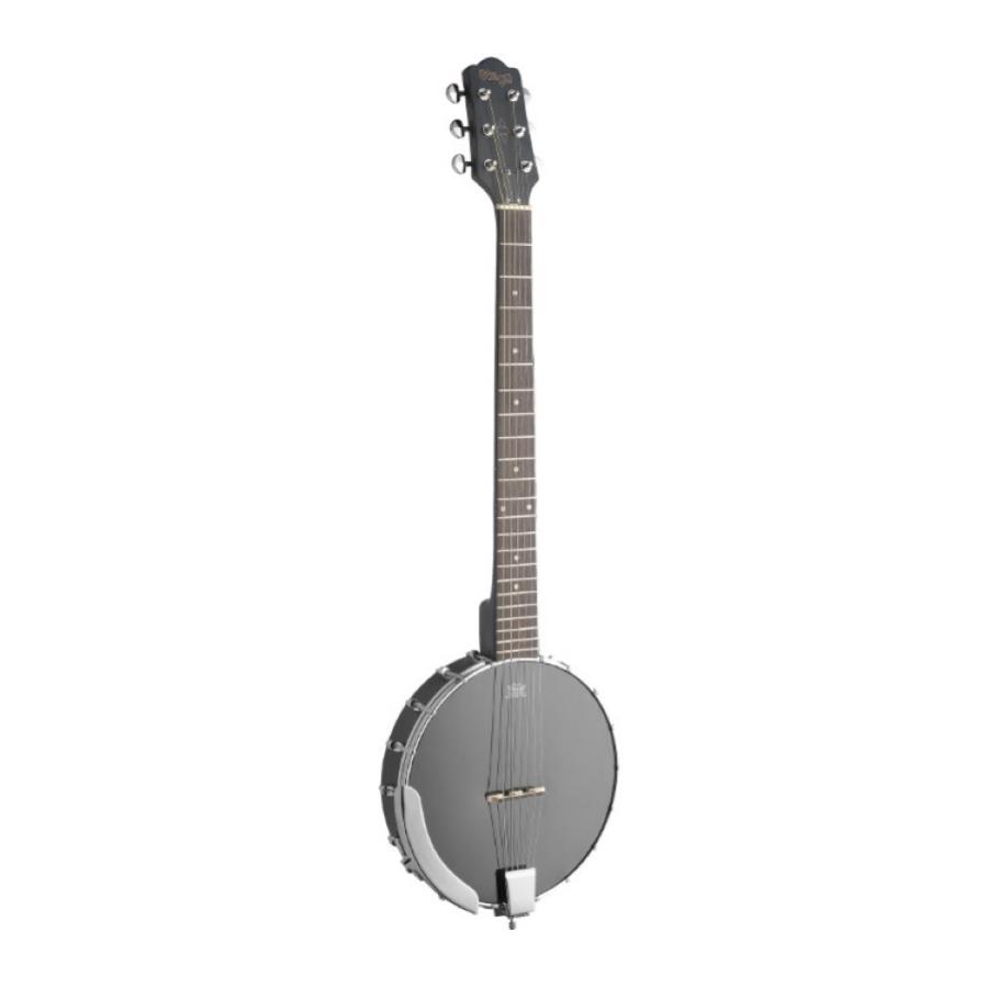 STAGG Banjo 6 corde metallo open back BJW OPEN 6
