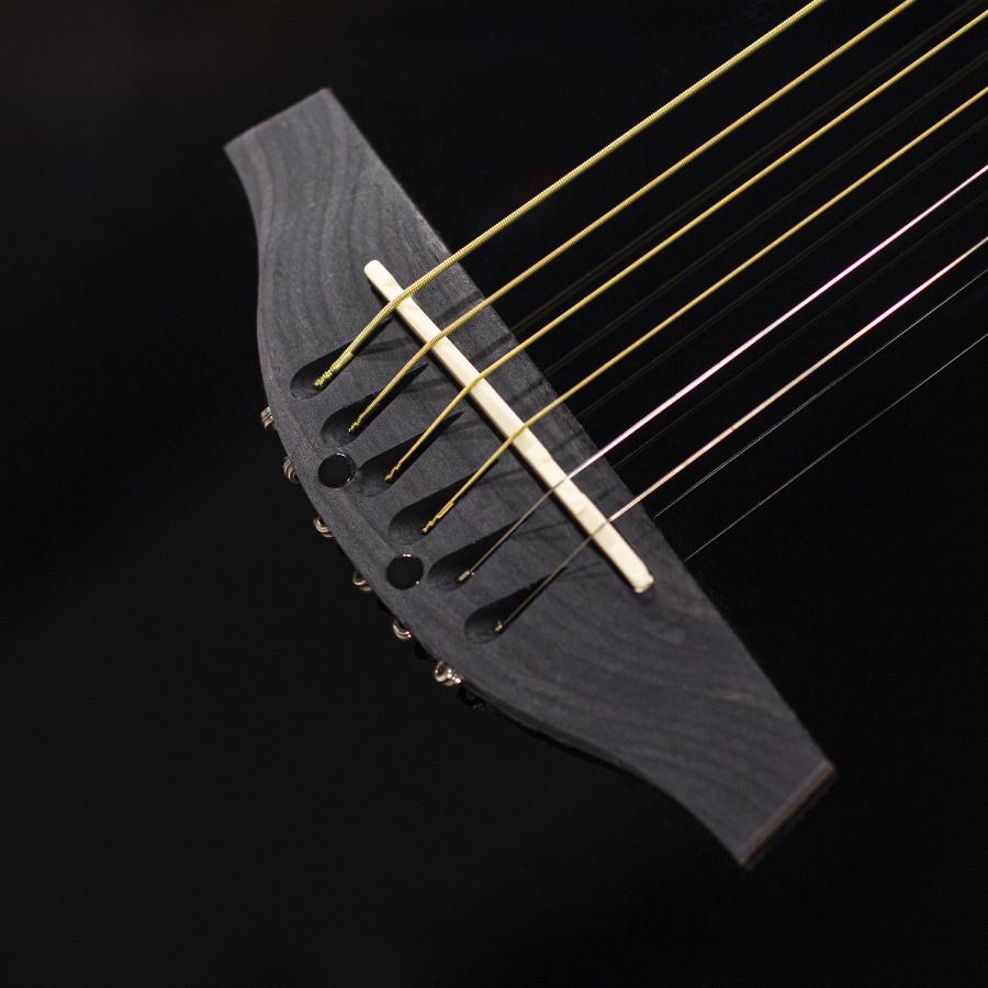 STAGG Acustica solid body elettrificata nera EW3000CBK