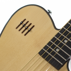 STAGG Acustica solid body elettrificata natural EW3000CN