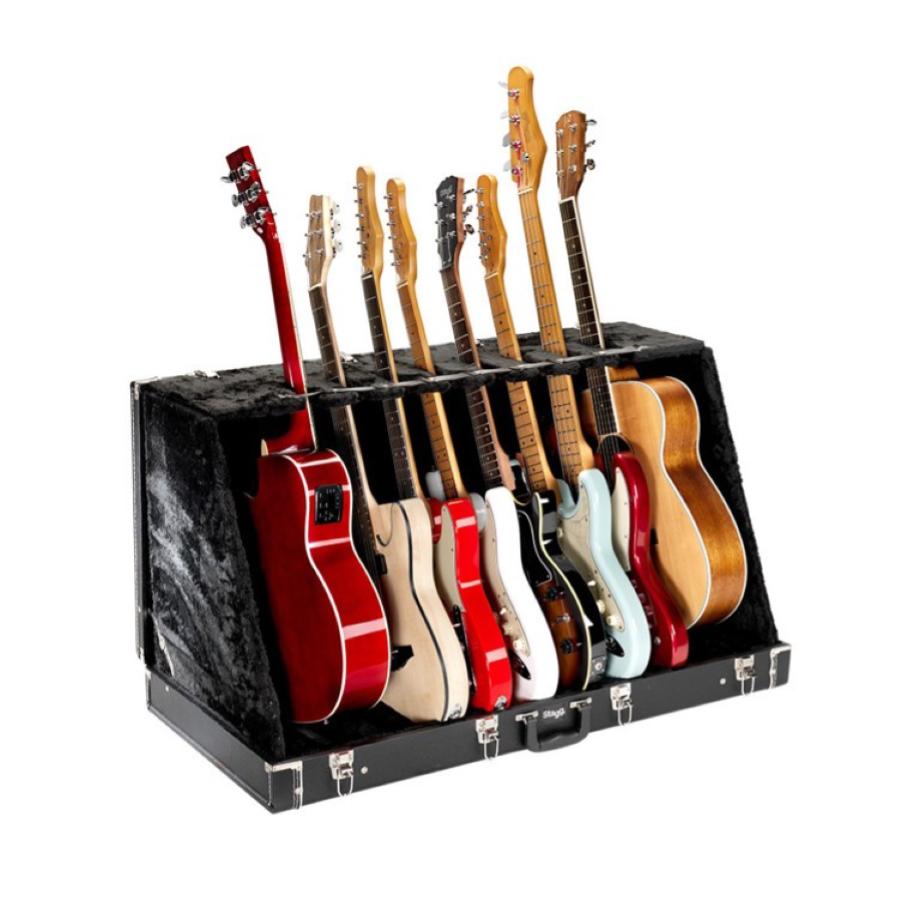 Stagg Case/Espositore Rigido 8 Chitarre/Bassi GDC 8