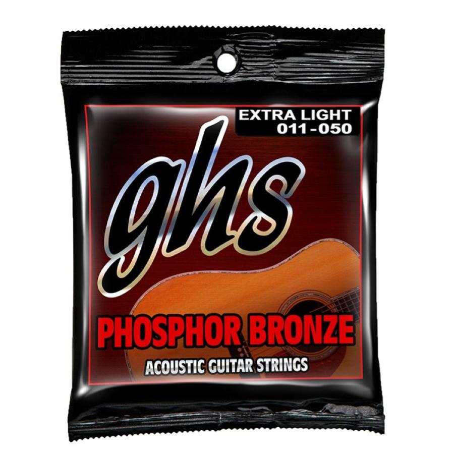 GHS Phosphor Bronze Acustica 6 St 011-050 S315