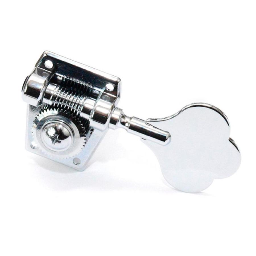 GraphTech Ratio Meccaniche Open Basso 4 in linea +1 Chrome PRB-5411-C0
