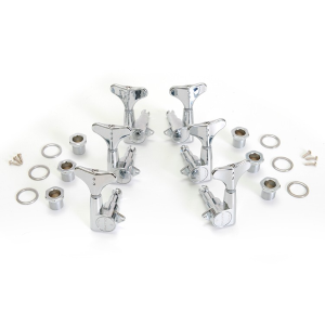 GraphTech Ratio Meccaniche Y Basso 3+3 Chrome PRB-6330-C0