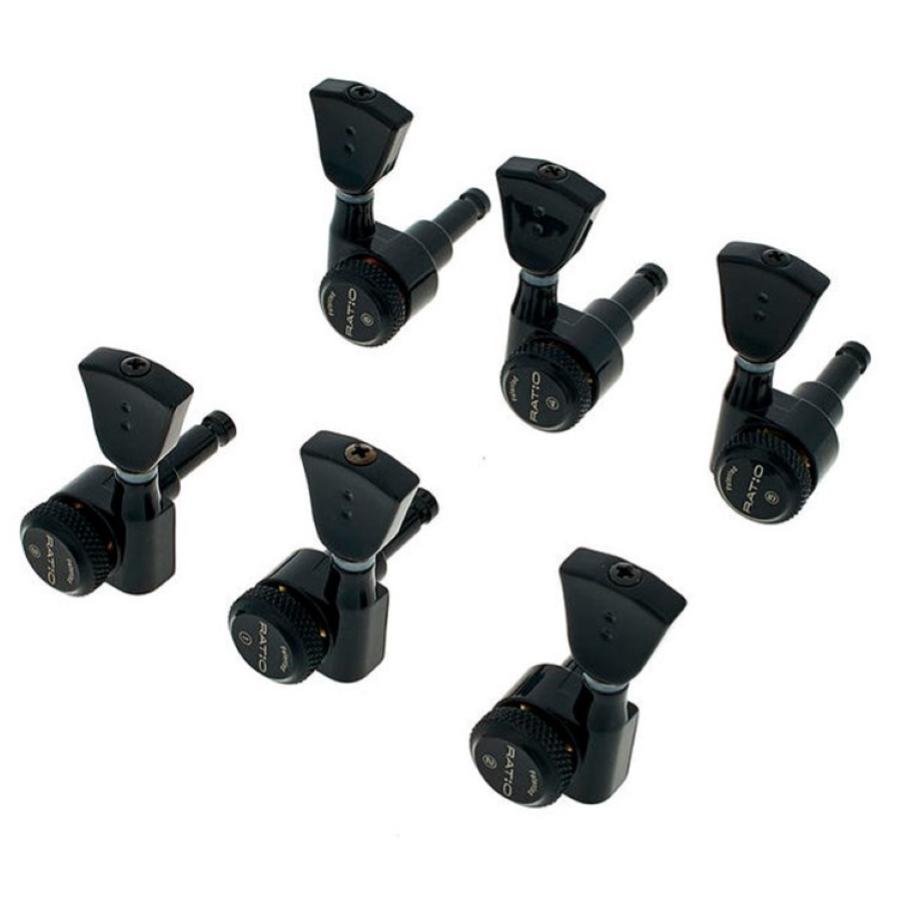 GraphTech Ratio Meccaniche Locking Elettrica Vintage 3+3 Bla PRL-8341-B0