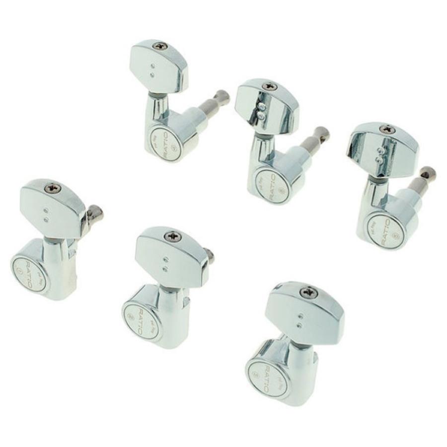 GraphTech Ratio Meccaniche Elettrica 3+3 Chrome PRN-2311-C0