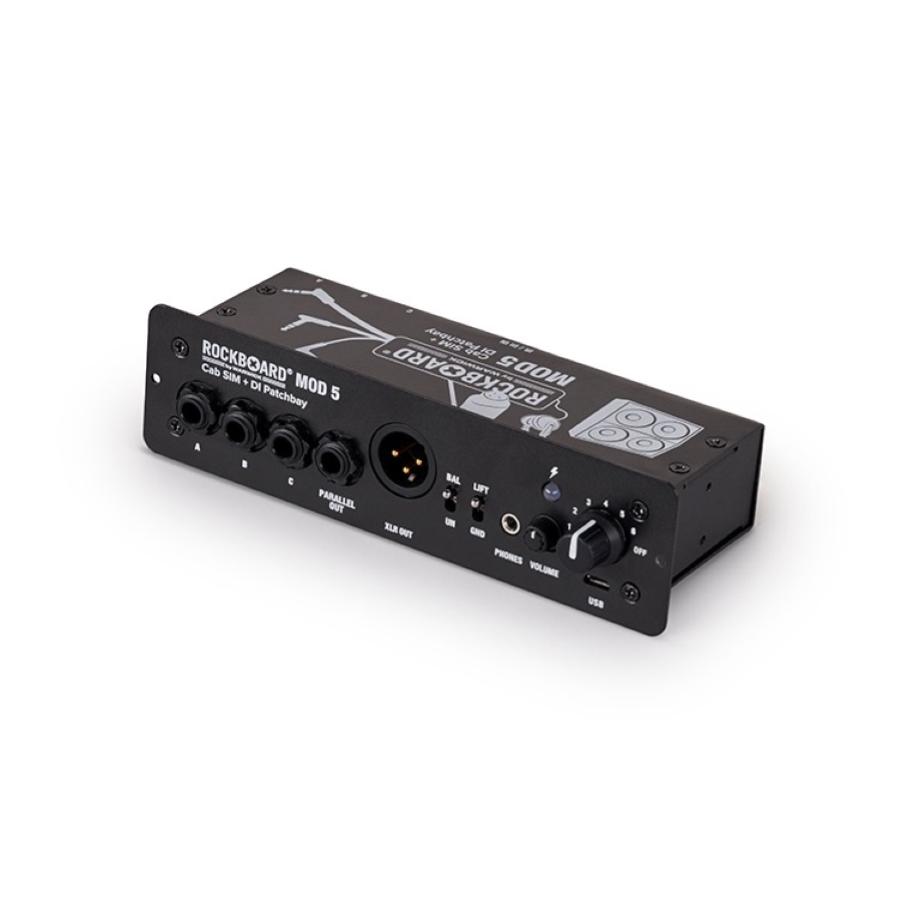 RockBoard Patchbay + Cabinet Simulator + DI B-MOD-5